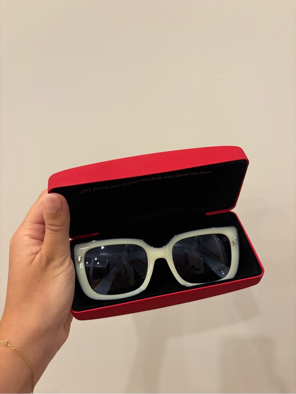 Etnia Barcelona David Bowie Ziggy Stardust Tribute Sunglasses Blue White Rare